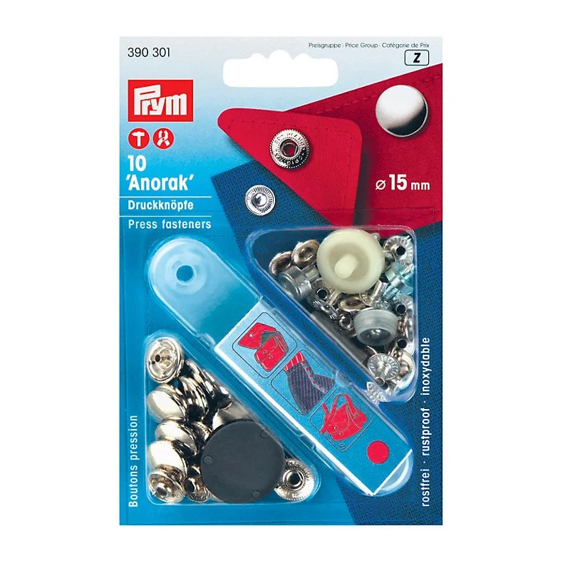 Boutons de sellerie en inox 2