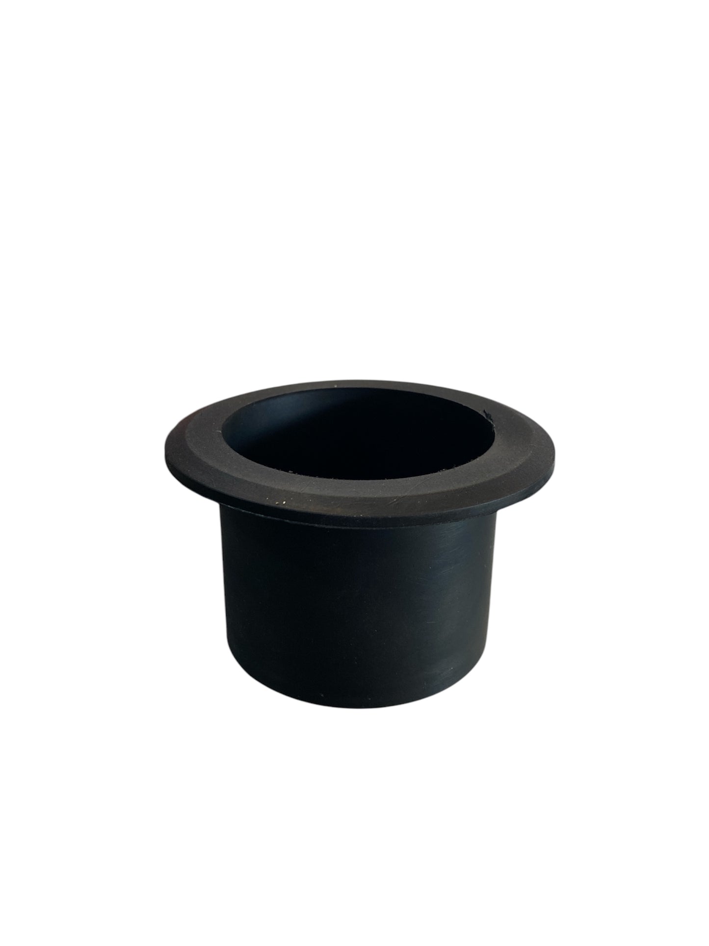Porte verre anti-vibration en caoutchou noir