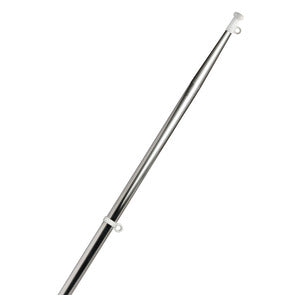Mât inox section conique sans base 40 cm