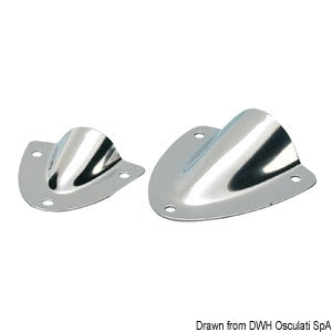 Prise d'air inox 57x54x16 mm