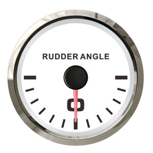 Indicateur angle de barre blanc/polie