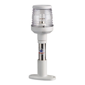 Hampe Compact en inox 20 cm feu blanc