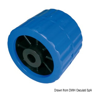 Roue latérale bleu Ø trou 15 mm