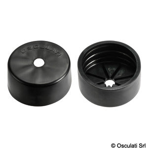 Bouchon de finition p. tuyaux 16.104.41 noir