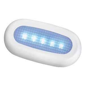 Lumière de courtoisie étanche 5 led bleu