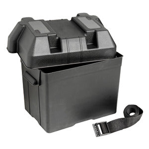 Boîte à batterie en moplen noir 95 A