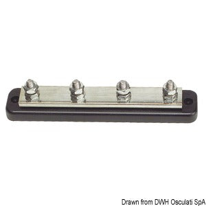 Barrette support Bus-Bar 4 x 8 mm