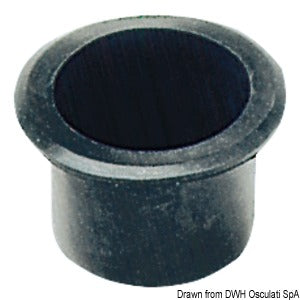 Porte verre anti-vibration en caoutchou noir
