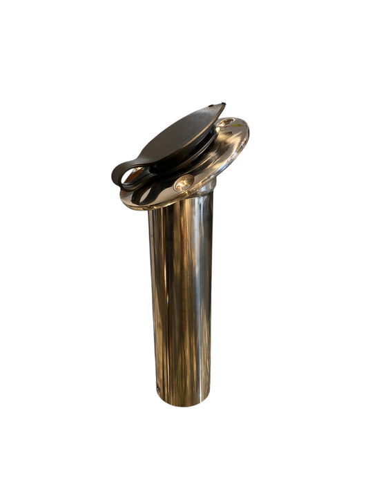 Porte canne inox simple à encastrer