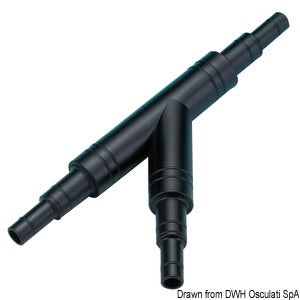 Adaptateur pour tuyaux 1"1/2 - 1" - 3/4"