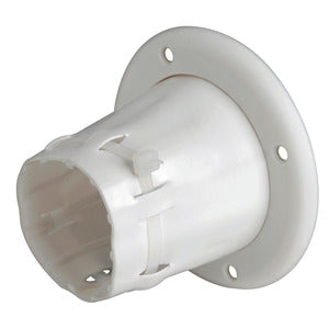 Passe-câble blanc en PVC