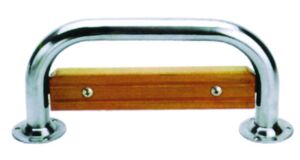 PLATE-FORME SS316 AVEC MARCHE EN BOIS
